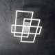 Lustre aplicate - Lustra LED aplicata design geometric FRAME-1 PL