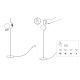 Lampadare - Lampadar LED dimabil design modern LE VITA LED Gold