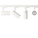 Spoturi, Proiectoare pe sina - Spot LED pe sina directionabil SMILE mini 15W 3000K CRI90 24° alb