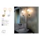 Iluminat pentru baie - Aplica de perete baie cu protectie IP44 GALA Chrome