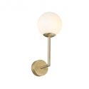 Aplica de perete baie cu protectie IP44 GALA Satin gold