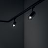 Spot LED directionabil pentru sina Link, FOX 15W CRI80 41° 3000K BK