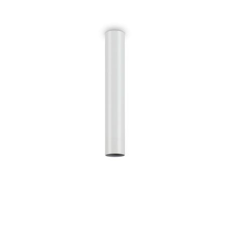 Plafoniere cu spoturi, Spoturi aplicate - Spot cilindric aplicat LOOK PL1 H40 BIANCO