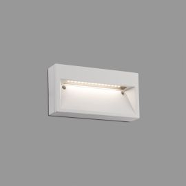 Aplice - Aplica LED de exterior IP44 iluminat ambiental PATH alba
