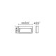 Aplice - Aplica LED de exterior IP44 iluminat ambiental PATH alba