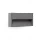 Aplice - Aplica LED de exterior ambientala IP54 GRADA-2 / 6W gri