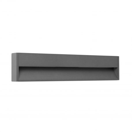 Aplice - Aplica LED de exterior ambientala IP54 GRADA-3 / 12W gri