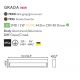 Aplice - Aplica LED de exterior ambientala IP54 GRADA-3 / 12W gri