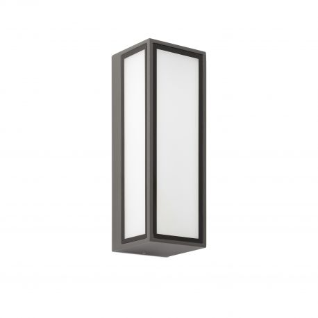 Aplice - Aplica LED de exterior design modern IP65 PIVOT gri