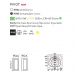Aplice - Aplica LED de exterior design modern IP65 PIVOT gri