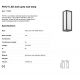 Aplice - Aplica LED de exterior design modern IP65 PIVOT gri
