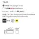 Aplice - Aplica moderna de exterior IP54 TEJO alba