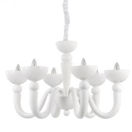 Candelabre, Lustre - Candelabru cu 6 brate BON BON SP6 BIANCO