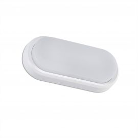 Aplice - Aplica LED perete exterior stil modern IP65 FRED XL alba