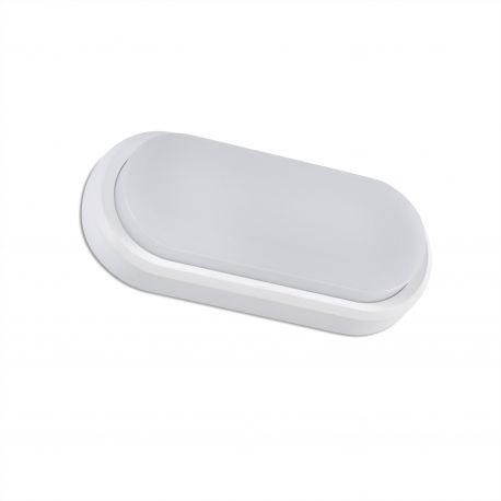 Aplice - Aplica LED perete exterior stil modern IP65 FRED XL alba