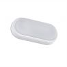 Aplica LED perete exterior stil modern IP65 FRED XL alba