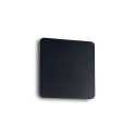 Aplica cu lumina ambientala LED COVER AP D15 SQUARE NERO
