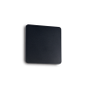 Aplica cu lumina ambientala LED COVER AP D15 SQUARE NERO