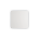 Aplica cu lumina ambientala LED COVER AP D15 SQUARE BIANCO