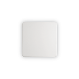 Aplice, corpuri de iluminat pentru pereti - Aplica cu lumina ambientala LED COVER AP D15 SQUARE BIANCO