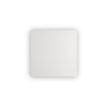 Aplica cu lumina ambientala LED COVER AP D15 SQUARE BIANCO