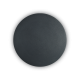 Aplice, corpuri de iluminat pentru pereti - Aplica cu lumina ambientala LED COVER AP D20 ROUND NERO