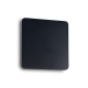Aplice, corpuri de iluminat pentru pereti - Aplica cu lumina ambientala LED COVER AP D20 SQUARE NERO