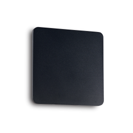 Aplice, corpuri de iluminat pentru pereti - Aplica cu lumina ambientala LED COVER AP D20 SQUARE NERO