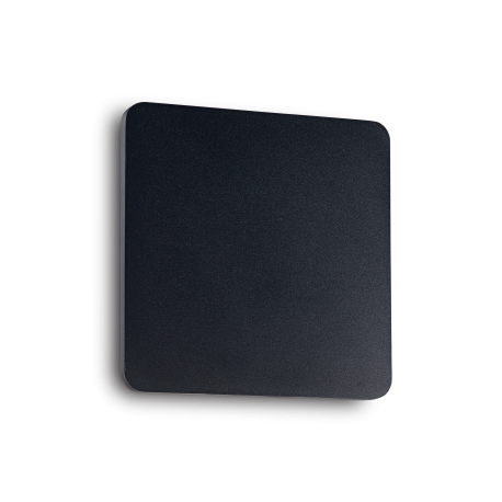 Aplice, corpuri de iluminat pentru pereti - Aplica cu lumina ambientala LED COVER AP D20 SQUARE NERO