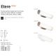 Aplice - Aplica LED exterior design modern ETERE AP COFFEE 4000K
