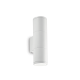 Aplice - Aplica de exterior cu protectie IP44 GUN AP2 SMALL BIANCO