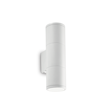 Aplice - Aplica de exterior cu protectie IP44 GUN AP2 SMALL BIANCO