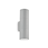 Aplica de exterior cu protectie IP44 GUN AP2 SMALL GRIGIO