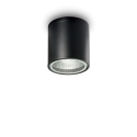 Spot aplicat IP44 GUN PL1 NERO