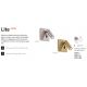 Aplice cu Spot - Aplica LED incastrabila LITE AP BIANCO