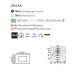 Spoturi - Spot LED incastrabil de exterior IP65 iluminat ambiental SPARK-1 gri