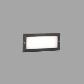Spoturi - Spot LED incastrabil de exterior IP54 iluminat ambiental STRIPE gri