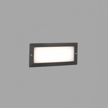 Spoturi - Spot LED incastrabil de exterior IP54 iluminat ambiental STRIPE gri