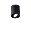 Corp aplicat cu spot directionabil MOOD PL1 D09 ROUND NERO