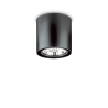 Corp aplicat cu spot directionabil MOOD PL1 D15 ROUND NERO