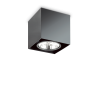 Corp aplicat cu spot directionabil MOOD PL1 D15 SQUARE NERO