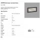 Spoturi - Spot LED incastrabil de exterior IP54 iluminat ambiental STRIPE gri
