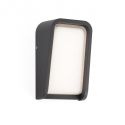Aplica LED perete exterior design modern IP65 MASK gri