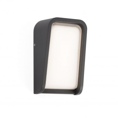 Aplice - Aplica LED perete exterior design modern IP65 MASK gri