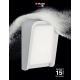 Aplice - Aplica LED perete exterior design modern IP65 MASK gri