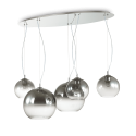 Lustra cu 5 pendule, globuri Nemo sp5