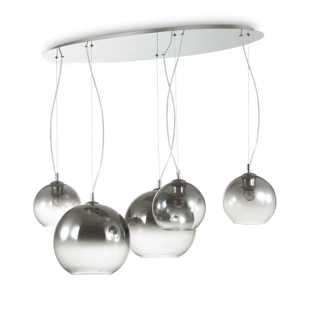 Pendule, Lustre suspendate - Lustra cu 5 pendule, globuri Nemo sp5