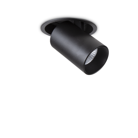 Spoturi tavan fals - Spot LED directionabil, incastrabil pentru tavan fals NOVA 12W 3000K BK