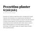 Ghivece - Ghiveci flori / Jardiniera plante de exterior / interior design modern premium PEZZETTINA PLANTER 65x65x65