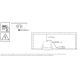 Spoturi tavan fals - Spot LED directionabil, incastrabil pentru tavan fals NOVA 30W 3000K WH